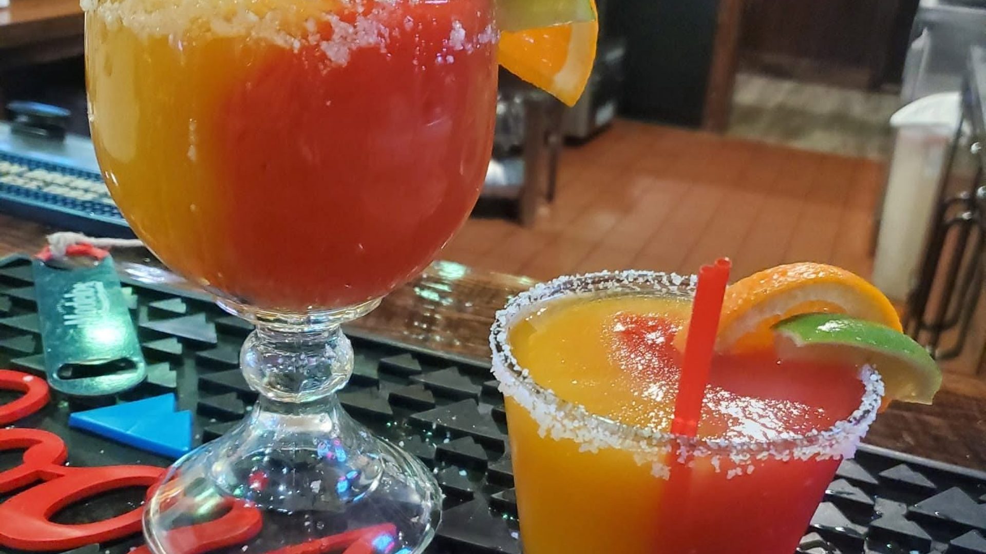 Red Sangria and Cocktails